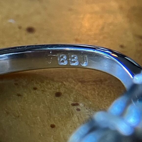 Sleeping Beauty Turquoise Ethiopian Opal Sterling Silver Ring Size 7 - Picture 7 of 10